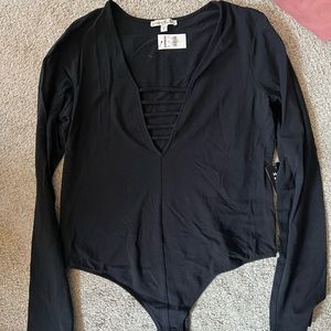 NWT! Express Black Size L Bodysuit!